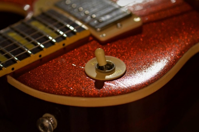 Gibson Les Paul Vintage Red Sparkle