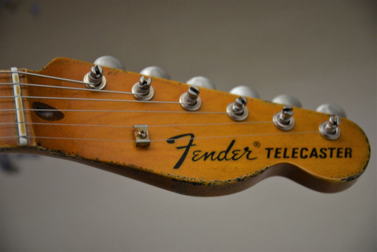Telecaster Headstock Aged
