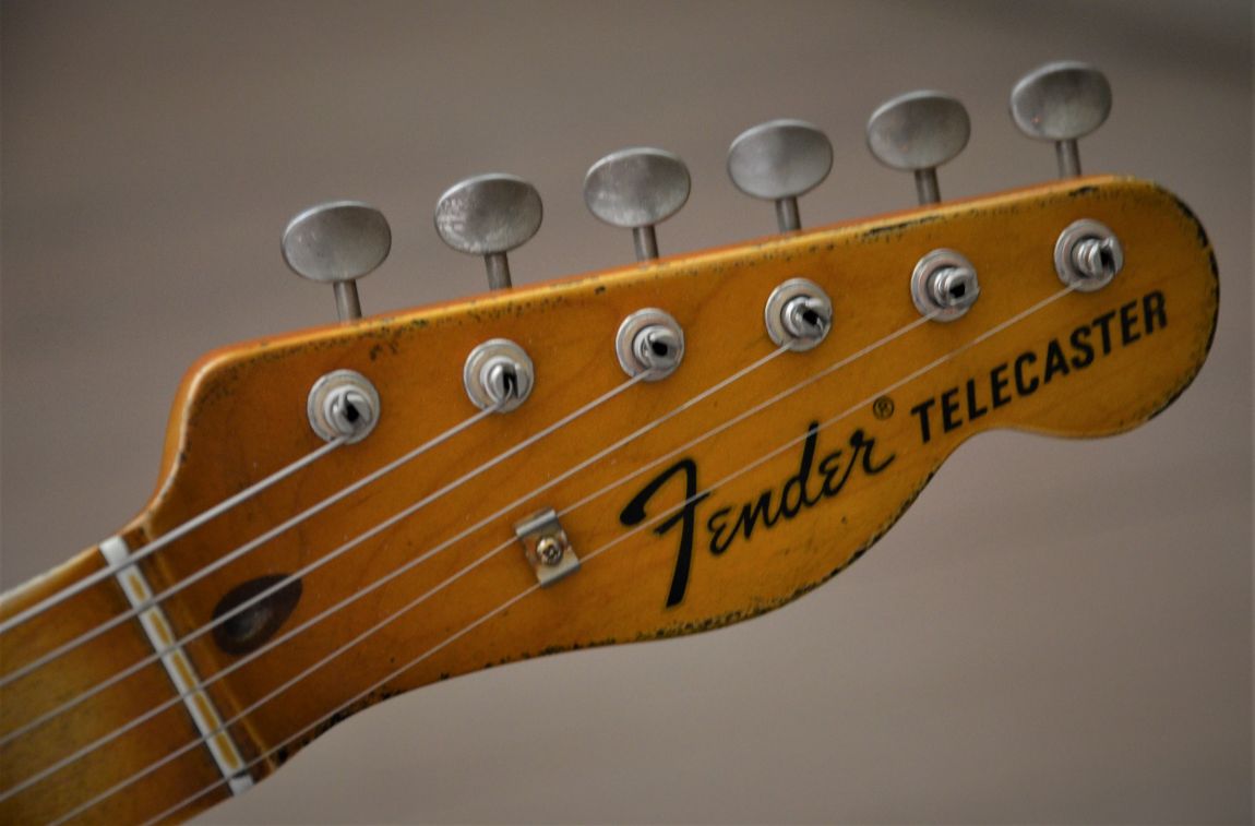 Telecaster Headstock Aged Guitarwacky