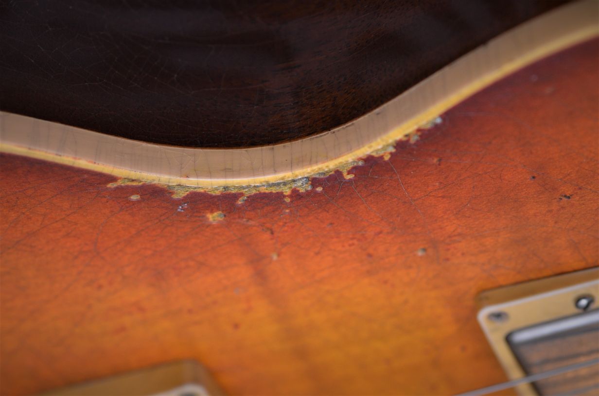 Ageing Custom Gibson Les Paul Heavy Relic