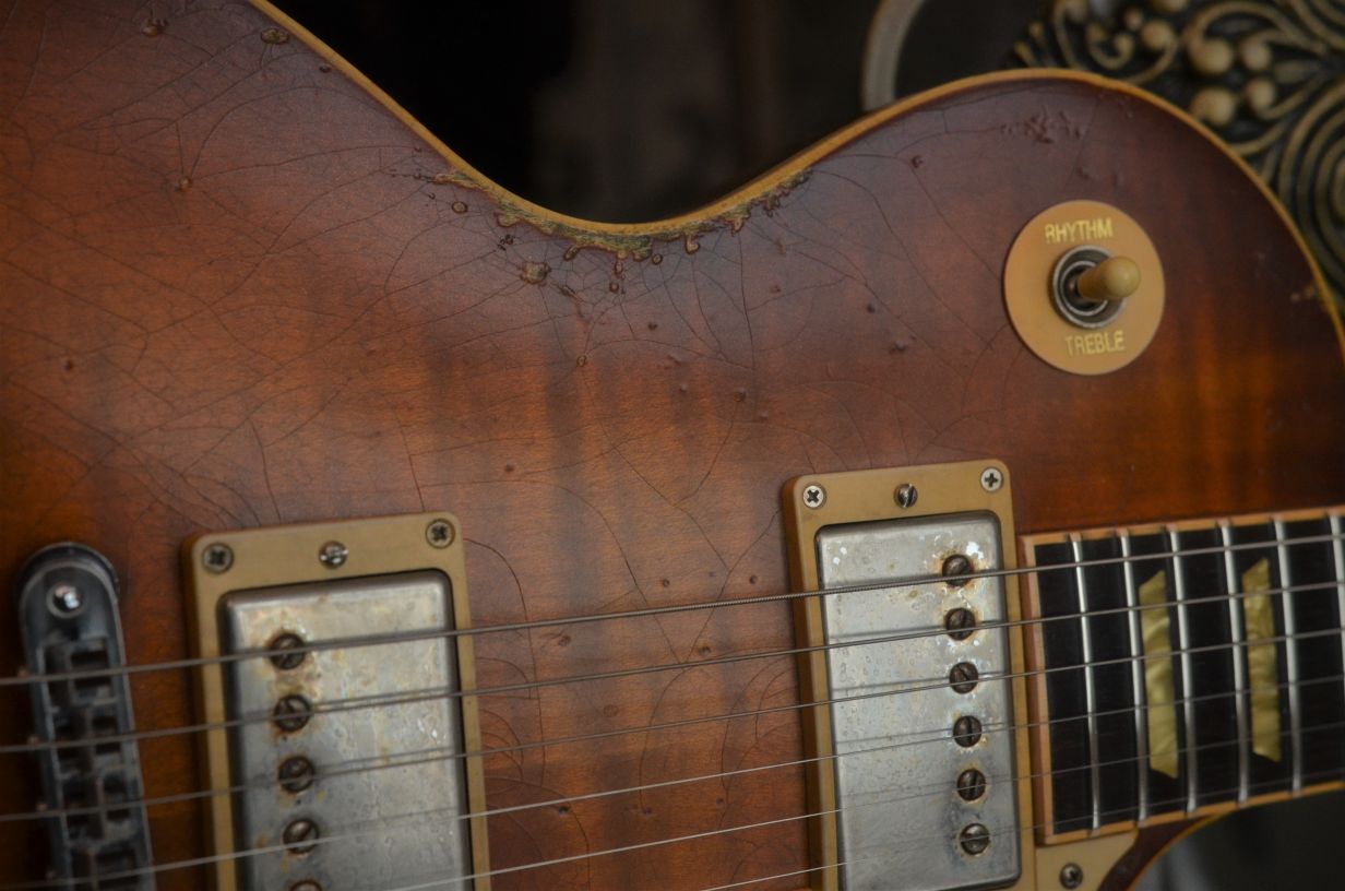 Custom Gibson Les Paul Heavy Relic Flame