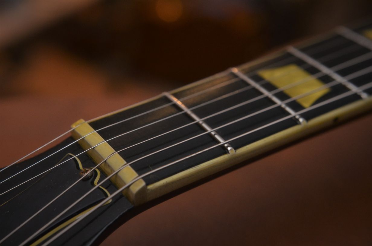 Aged vintage Gibson Les Paul Neck