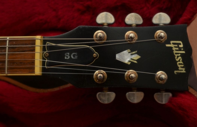 Gibson SG Relic Headstock