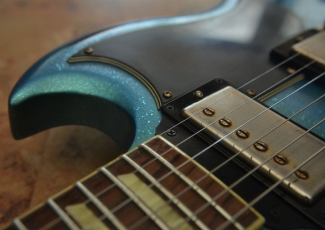 Gibson SG Relic Pelham Blue